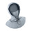 Multipurpose Winter Face Mask With Airflows Vent-light gray 1