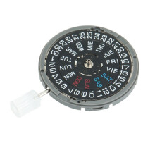 4X NH36 English Date Week Automatic 3 Oclock Crown Watch Movement Mechanical Replacement Parts