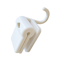 Violin Bows Hook Organizer with Pen Clip Bows Storage-White