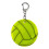 Pendentif réfléchissant de volley-ball, bijoux-jaune fluo 1