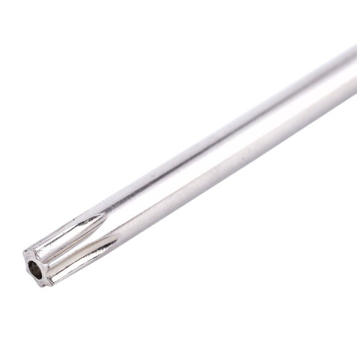 3X Long Arm Tamper Proof Torx Sternschlüssel Silber, T25 100mm 1
