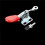 36 Pieces Hand Tool Adjustable Toggle Clamp 201A Antislip Red Horizontal Clamp 201-A Quick Release Heavy Duty Tool 4