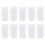 10Rolls Stretchable Cotton Gauze Bandage Athletic-White 6X400CM 1