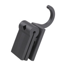 Geigenbogen-Ständerhaken mit Stiftclip,-Schwarz