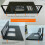 3X Mining Frame Mining ETH Motherboard Bracket Thickened Bitcoin Mining Rig Case Support ITX/  ATX for 8 GPU(ATX) 5