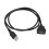 3X Car Dash Board Flush Mount USB Male to Female Socket Extension Panel Cable 1M 5