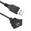 3X Car Dash Board Flush Mount USB Male to Female Socket Extension Panel Cable 1M 7