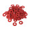 200PCS Red Motherboard Screw Insulating Fiber Washers 2