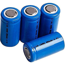 Rechargeable 18350 Battery Pack 4PCS 3.7V 850mAh Liion Button  for Flashlight Toys Remote Controls