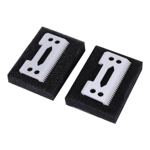 New 15Pcs 28 Teeth Zirconia Ceramic Clipper Blade for  Senior Clipper