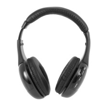 2X KUBITE MH2001 Draadloze Hoofdtelefoon Zender op Oor Headset met FM Radio Draadloze TV Headset Monitor Oortelefoon voor TV PC Phone