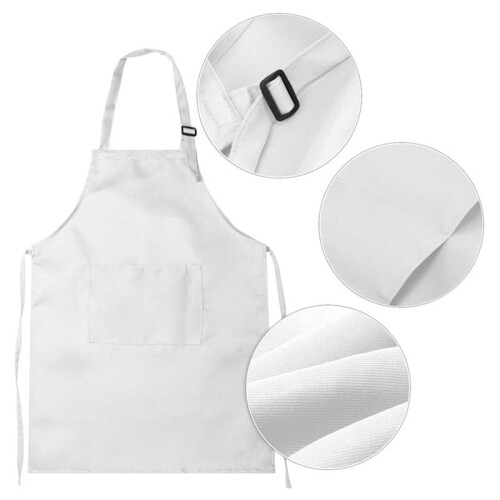 Grembiule E Cappello da Cuoco da 20 Pezzi Set Grembiule da Cucina per Bambini Regolabile per Cucinare E Dipingere 2