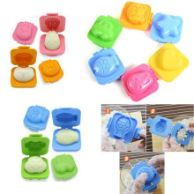 12 Pieces Boiled Egg Sushi Rice Mold Bento Maker Sandwich Cutter Decorating Mould