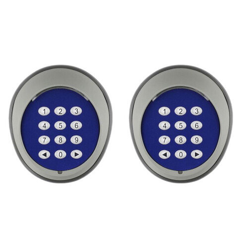 2X Wireless Keypad for Gate, Opener Code Entry Security Keypad, Waterproof Gate Opener Keypad, Digital Code Panel