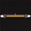 4X Dimmable R7S Led Cob 10W 118mm Led Light Bulbs Replace Halogen Lamp-Warm White Light 220V 3