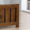 Modern Maxfield Double Bed Frame Rustic Oak 2