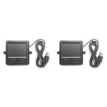 2X USB 2.0-Pekplatta, Bärbar Styrplatta för Stationära och Bärbara Användare, Liten Storlek
