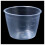 Plastic 120Ml Electric Cooker Rice Measuring Cup 12Pcs Clear White 4