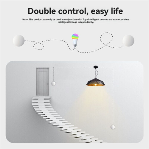 Tuya ZigBee Button  Scene  Wireless Scene Button Controller Remote Control Work with  Life App Scenarios 1