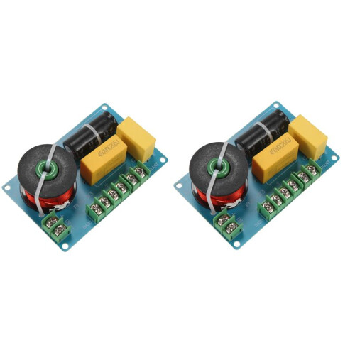 2X 200W 3-Weg Hoge Luidsprekerfrequentieverdeler, Audiosplitterfilterprintplaat voor Thuisbioscoop DIY-Luidsprekercrossover