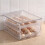 2X Slide Eggs Storage Box Egg Holder Container Refrigerator Drawer Stackable Food Eggs Box Kitchen Fridge Organizer 2