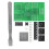 BGA Chip Training Teaching Experiment Soldering Practice Board SMD LED Flowing Light Assembly Kit A 1