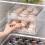2X Slide Eggs Storage Box Egg Holder Container Refrigerator Drawer Stackable Food Eggs Box Kitchen Fridge Organizer 6
