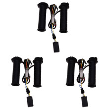 6X Poignees Chauffantes A Motorisation Reglables pour Manette Moto / Velo Mains Chaudes / Chaudes
