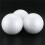 30 x Christmas Decoration Modelling  Polystyrene Foam  Sphere 10cm---White 10
