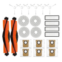 Compatible with Robot Vacuum X10+ / X20+ / X20 Spare Parts Accessories Main Side Brush Mop Cloth Dust Bags Filter