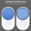 5X Foldable Round Fan- 6