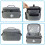 3X Small Nursing Storage Bag Home First Aid Storage Box Kit 7