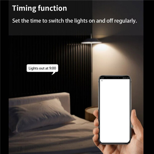 2X Tuya WIFI   Controller Gate Garage Door Opener 1CH 7-32V TimerInching Self-Locking Relay Module 2
