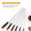 Complete 24 Pc Paint Brush Set 10