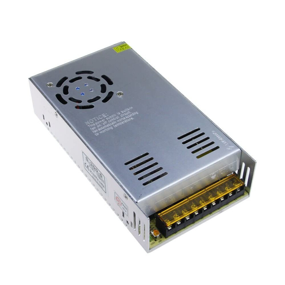 350W Switching Power Supply Ac 110V 220V To Dc 12V 24V Adjustable Dual Output For Led Cctv Stable Metal Enclosure 9330225953135