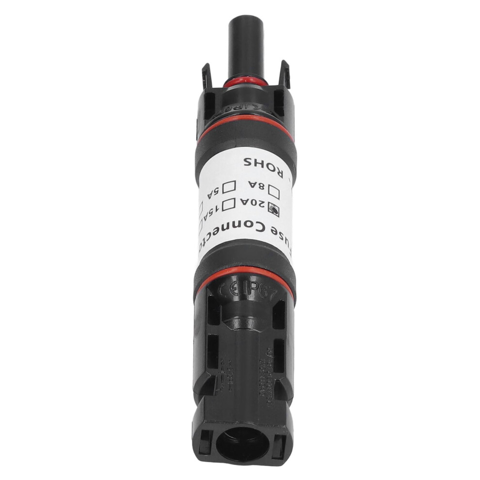 Pu/Ppo Brass Solar Fuse Holder Dc 1000V 5A Photovoltaic Connectors With Lock 9381390460591