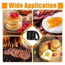 16 Pcs Crumpet Rings Nonstick 4 Inch Stainless Steel English Muffin Rings Round Double Rolled Tart Rings for Baking