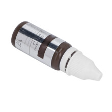 Halb permanente Augenbrauen-Tätowierungsfarbe 15ml Dunkler Kaffee Übungspigment