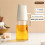Automatic  Cover Bottle Non-Drip Design 600ml Cooking Oil Dispenser for Kitchen BBQ Tool 5