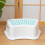 Step Stool with Non-Slip Surface, Curved Step Stool, Potty Training Toilet,Bathroom Sink, Kitchen Counter Stool Helper B 5
