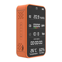 Tuya Data Storage Oxygen Concentration Air Detector Outdoor Camping Carbon Monoxide Temperature Humidity Meter