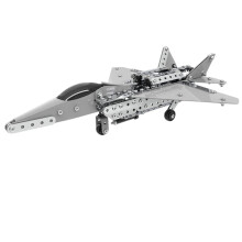 F15 Fighter Model 3D Metal Puzzle Kit with MilitaryInspired Design and Detail Finish