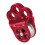 Smooth Rolling Double Bearing Pulley Perfect for-Red Silver 1