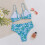 Women's Triangle Bikini Sets O Ring Linked Two-deeppink XL 2