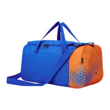 Foldable High Capacity Travel Bag With Adjustable-Blue Color