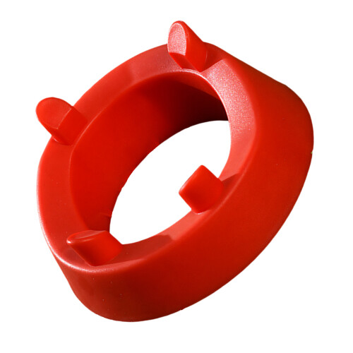 Plastic Balls Showing Base Balls Pedestal Holder Base-Red