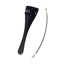 Light Weight Carbon Fiber Cello Tailpiece with Four Fine-D