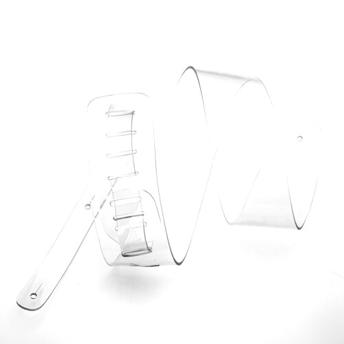 Sangle d'épaule large et transparente pour guitare électrique,