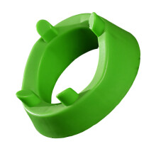Football Soccer Stand Stable Balls Showing Base Plastic-Green