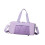 Multipurpose Workout Bag With Adjustable Shoulder Strap-Purple. 1